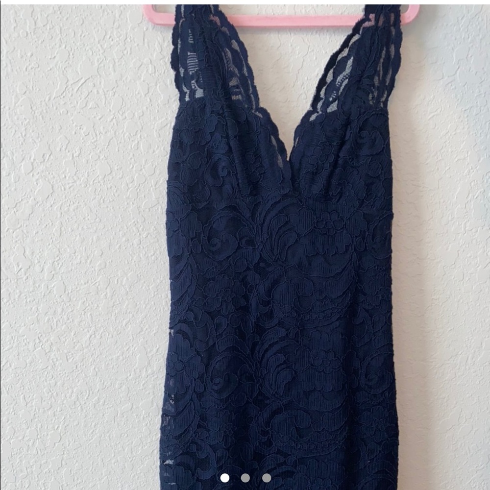 Navy blue dress - Picture 2 of 3